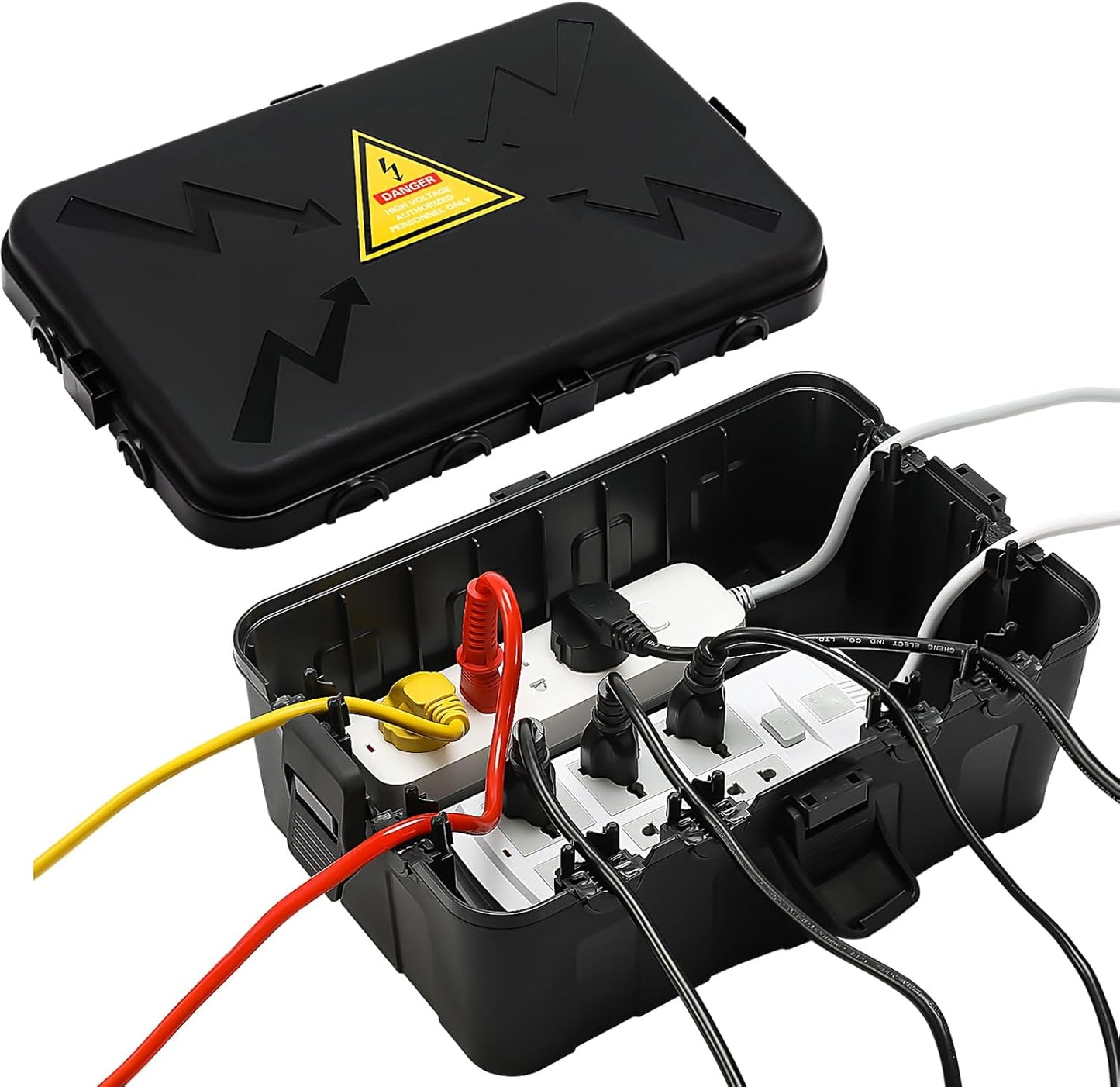 Large Outdoor Electrical Box | IP54 Waterproof Cord Cover