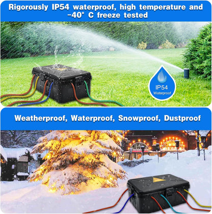 Large Outdoor Electrical Box | IP54 Waterproof Cord Cover