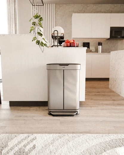 Portable Front-Opening Trash Can | Large Capacity